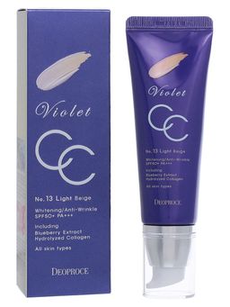 Yuz kremi DEOPROCE CC Violet Cc Cream, ton 13, 21 50 g