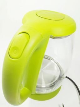  Issiqqa chidamli  korps  qismi shishadan iborat  Elektr choynak 