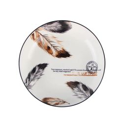  Keramik kechki ovqat likopchalari