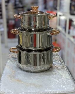 Zanglamaydigan po'latdan yasalgan idishlar