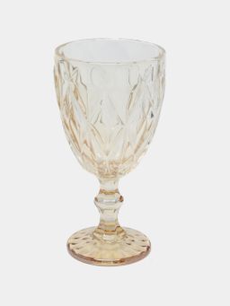 Rangli shisha sharob stakanlari "Romb", 