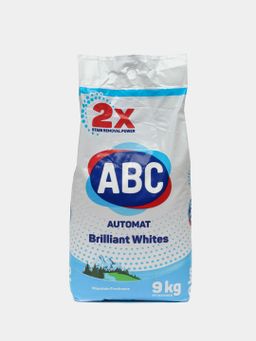 Kir yuvish kukuni ABC Automat Brilliant Whites, 9 kg