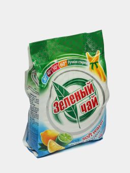 Kir yuvish kukuni Зеленый чай Limon, qo'lda yuvish uchun, 900 g