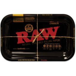 RAW Black Classic Rolling Tray – Large