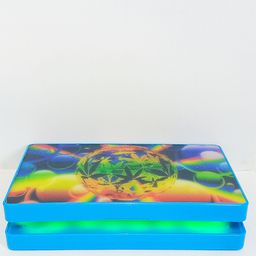 Lockable Rolling tray with lights