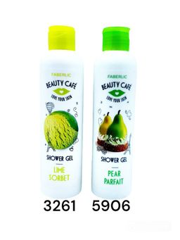 Dush uchun gel Faberlic Beauty Cafe Lime Sorbet 200ml