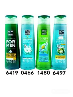 Chistaya Liniya Shampun Erkaklar Uchun Yog'och 400ml