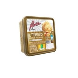 Alerics Butterscotch Ice Cream With Nougat 1L