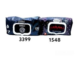 Salfetka Comfort Versace qora 120шт