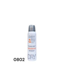 Antiperspirant Dry Ru Active Men faol erkaklar uchun parfyum bilan, Pereyaslovskayada 150 ml