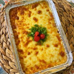 Escondidinho de carne seca / Cassava shepherd's pie with dried beef