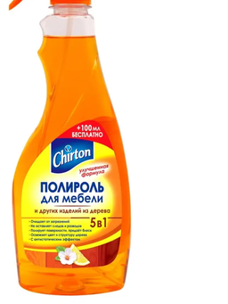 Chirton Jidkaya polirol uchun chistki va obrabotki mebeli300ml