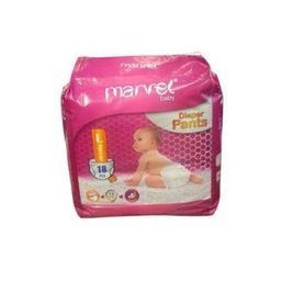 Marvel Baby 10-13Kg L 18Pcs Diaper Pants