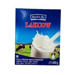 Rich Life Lakcow Full Cream Milk Powder 400G