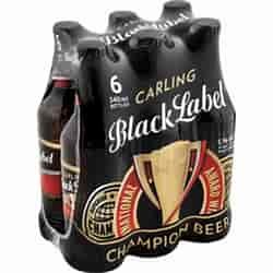 Carling Black Label 6x340ml