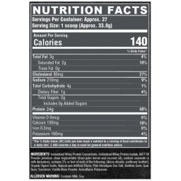 NUTREX 100% WHEY 2LBS VAINILLA