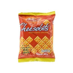 Maliban Cheese Bits Tangy Cheese Crackers 80G