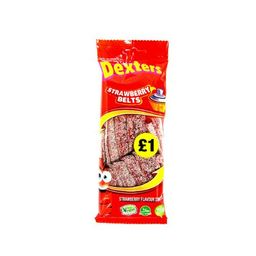 Dexters Strawberry Belts 160G