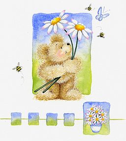 Birthday Cards - Teddy Bear