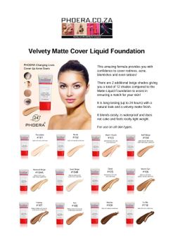 Velvety Matte Liquid Foundation 