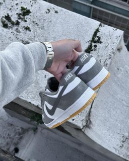 Grey Gum Nike Dunk Low