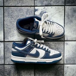 Nike Dunk Low in "Industrial Blue,"