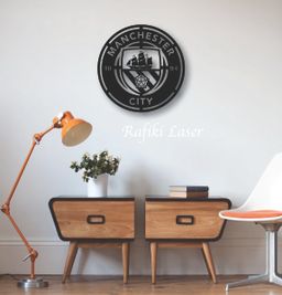Manchester City Metal Wall Art Decor