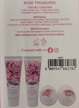 Rose treasures gift set