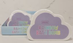 Rainbow bath bomb