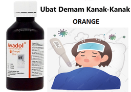 AVADOL SUSPENSION ORANGE 250/5ML 90ML