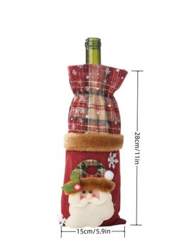 Christmas Wine Bottle Covers