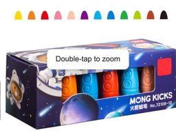 Spaceship Crayons 12 Pcs