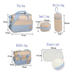 5 Pcs Nappy Bag Set