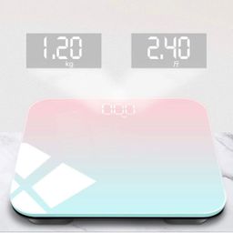 Gradient Duo Colour Portable LED Digital Bathroom Scales