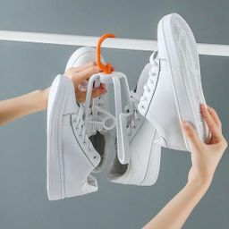 4 Hook Rotatable Shoe Drying Hanger