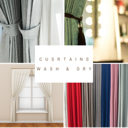 Curtains (Wash & Dry)