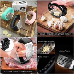 2 in 1 Multifunctional Garlic Press