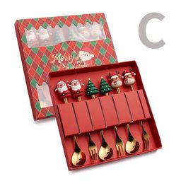 6 Pcs Spoon & Fork Set