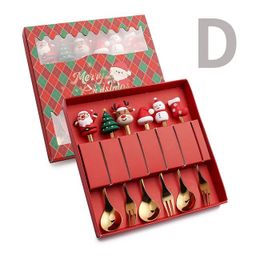6 Pcs Spoon & Fork Set