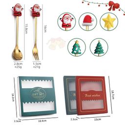 4 Pcs Spoon & Fork Set