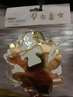 Christmas Paper Garland