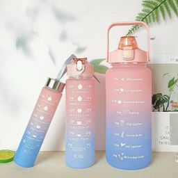 3 Pcs Motivational Bottle Set