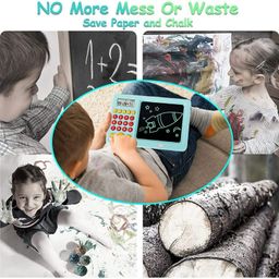 Rechargeable LCD Writing Pad with Calculator