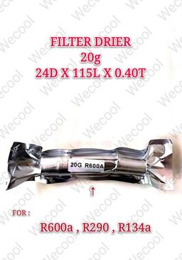 FILTER DRIER 20G 24DX115LX0.40T