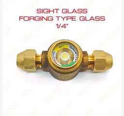 SIGHT GLASS  1/4" FORGING TYPE