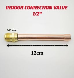 INDOOR TUBE CONNECTOR UNION-1/2