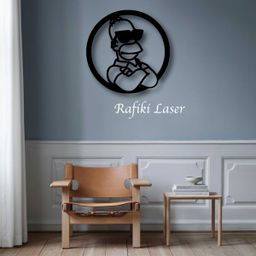 Homer Simpson Metal Wall Art Decor