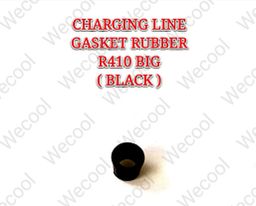 CHARGING LINE GASKET RUBBER - R410 BIG (BLACK)