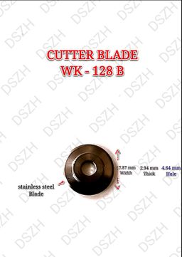 CUTTER BLADE - WK-128 B