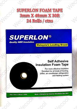 SUPERLON FOAM TAPE - 3MM X 48MM X 30FT